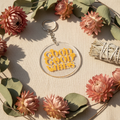 Good Good Vibes Acrylic Keychain